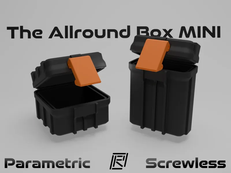Rugged Storage Box MINI (Parametric, Screwless)