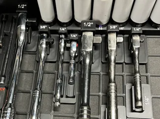 Gridfinity - Ratchet Wrench Holders