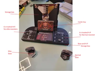 Ultimate monster tray for Gloomhaven/Frosthaven.