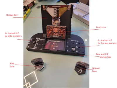 Ultimate monster tray for Gloomhaven/Frosthaven.