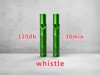 竹节口哨、哨子(120db、30min)户外露营、求生(带孔可挂)