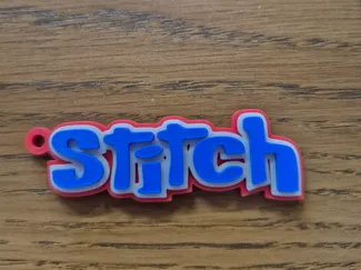 Stitch keychain