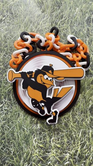 Baltimore Orioles "Happy Bird" Spinner Rally Chain