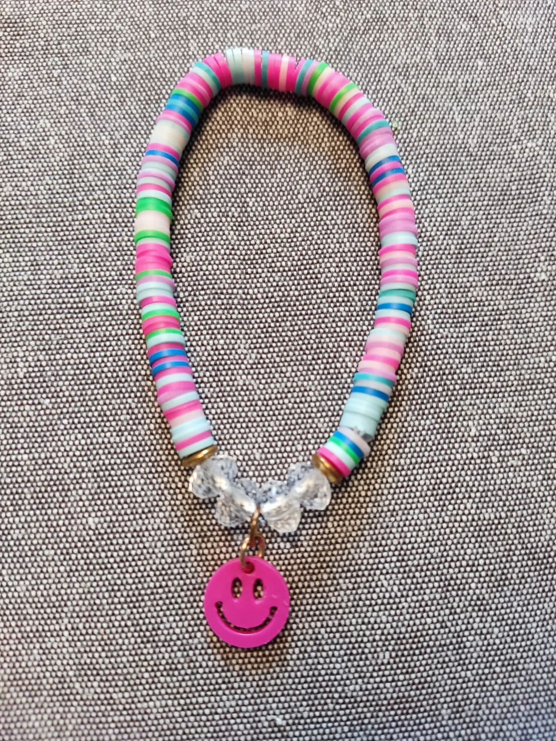 cute smilie pendant for earring bracelet view 4
