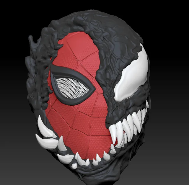 Venomized Spider-Man.毒液蜘蛛侠