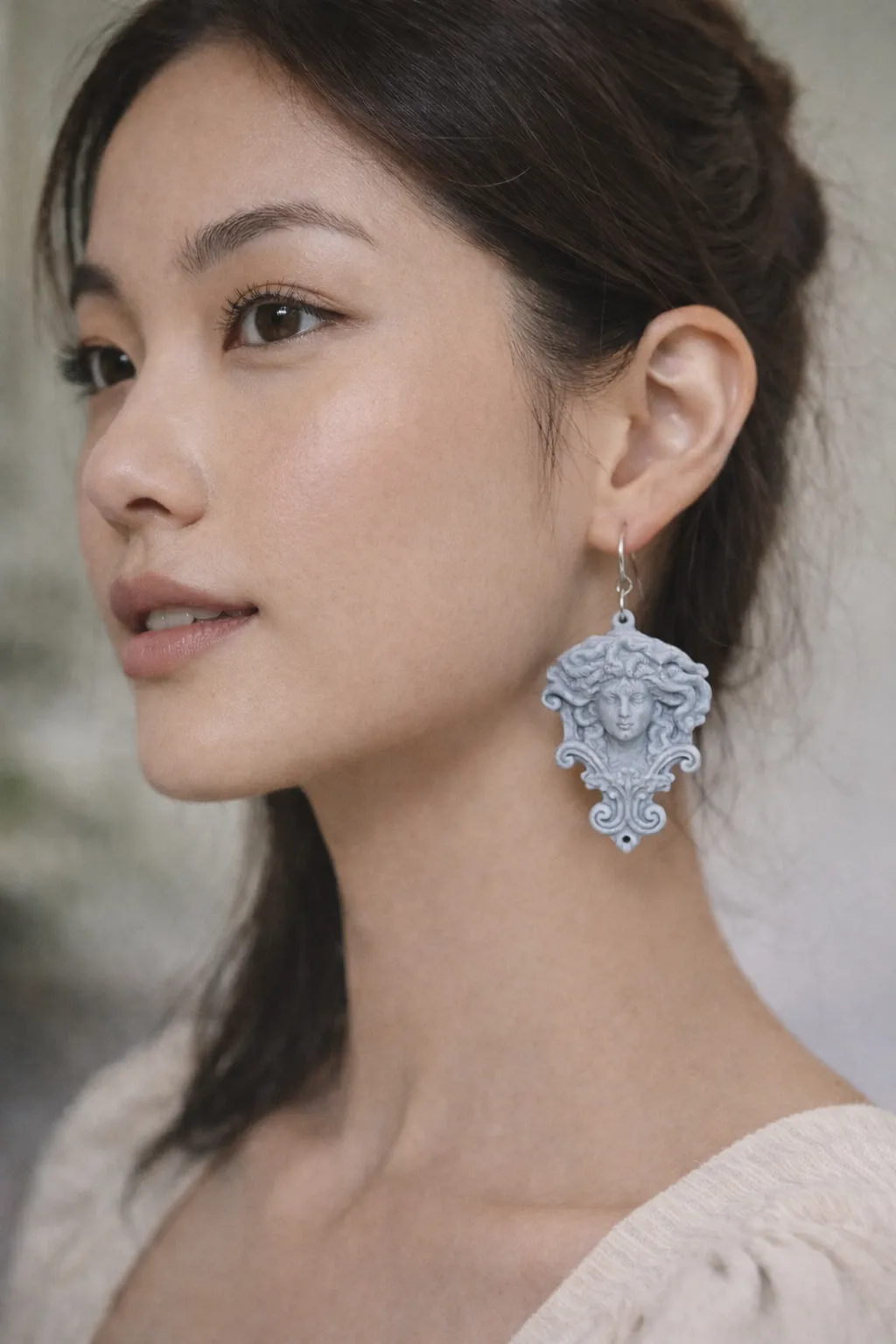 Medusa Baroque Earrings view 2