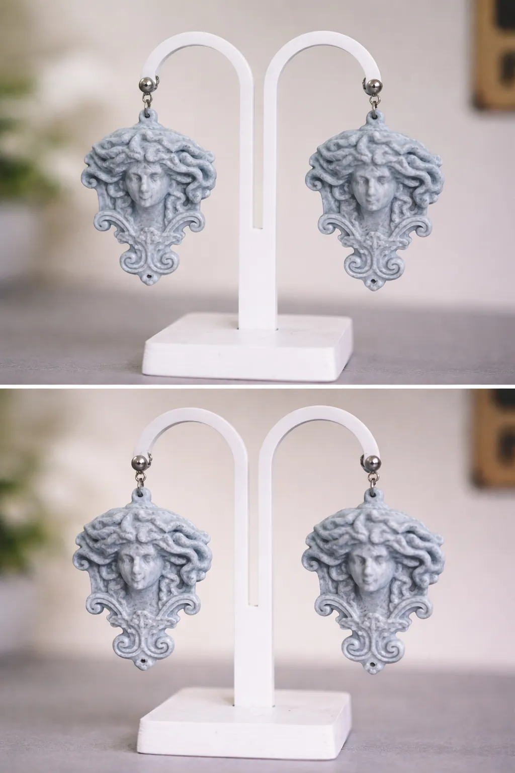 Medusa Baroque Earrings view 3