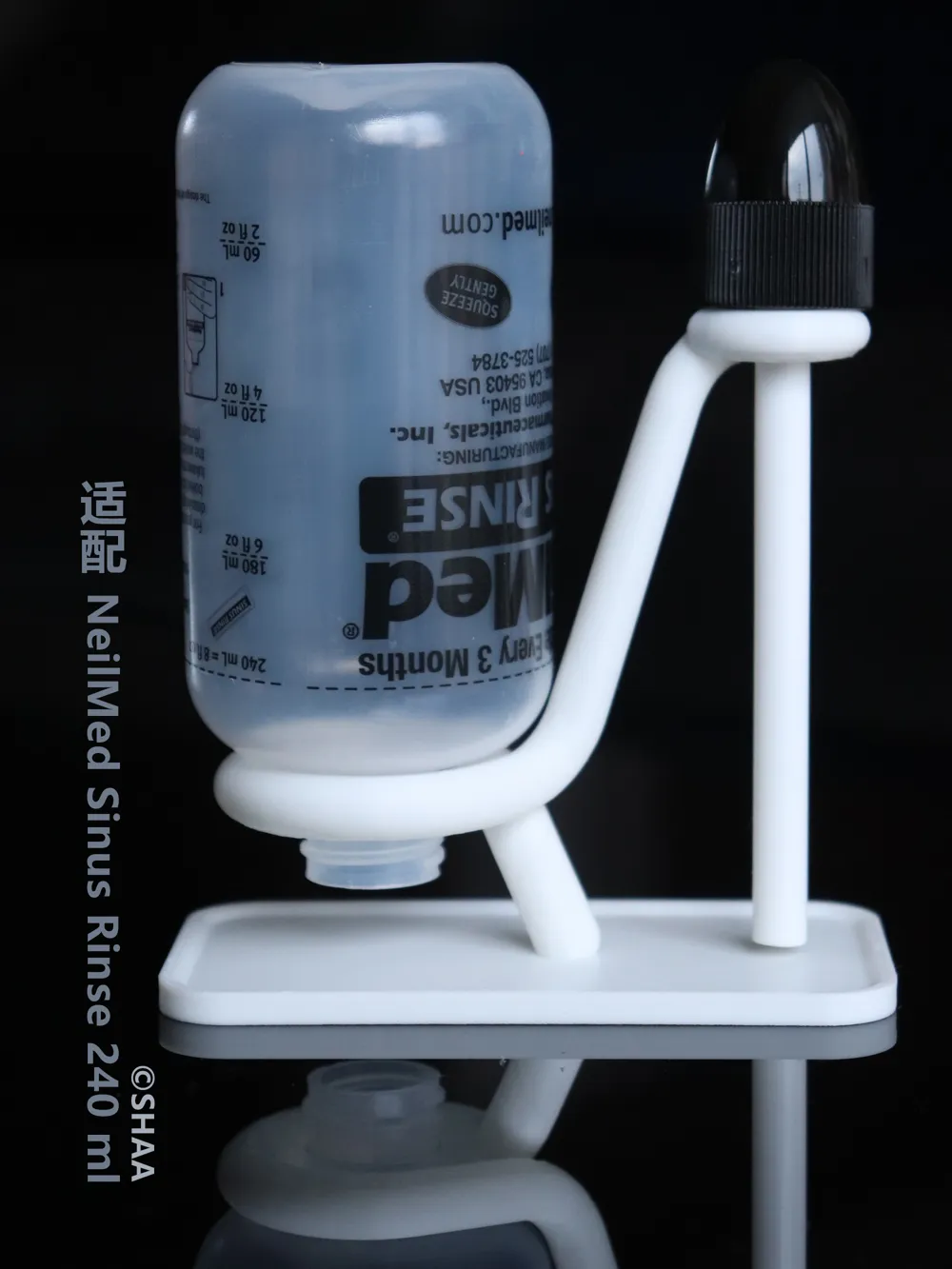 NeilMed Sinus Rinse Stand - Free 3D Print Model - MakerWorld