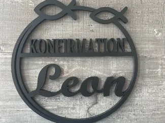 Konfirmations Deko für Auf Die Torte