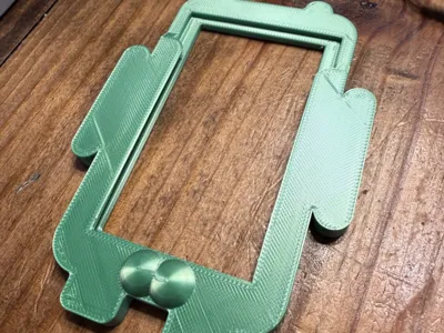 Android Badge Holder Caked Up