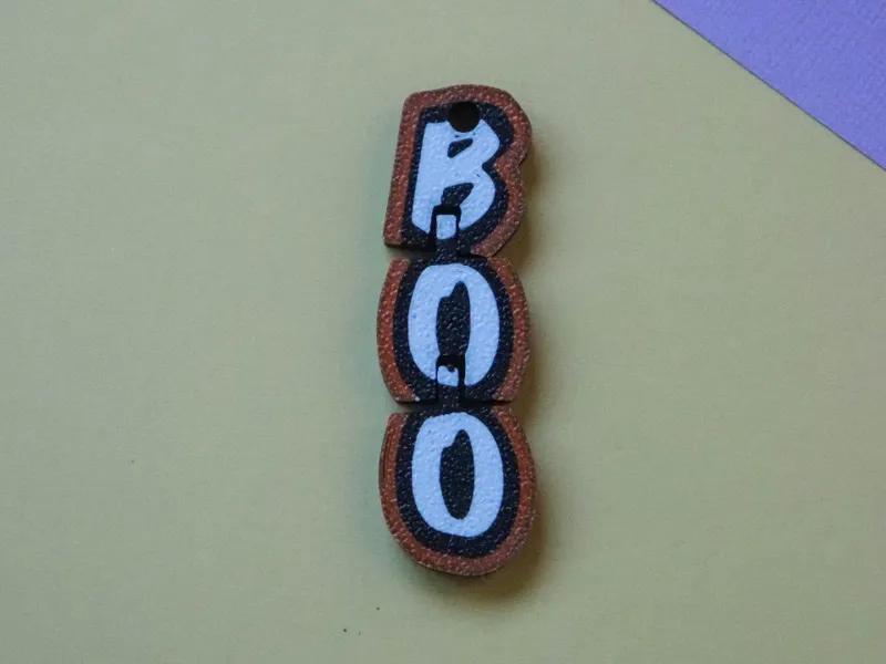 BOO – Halloween colgante / pendiente / llavero