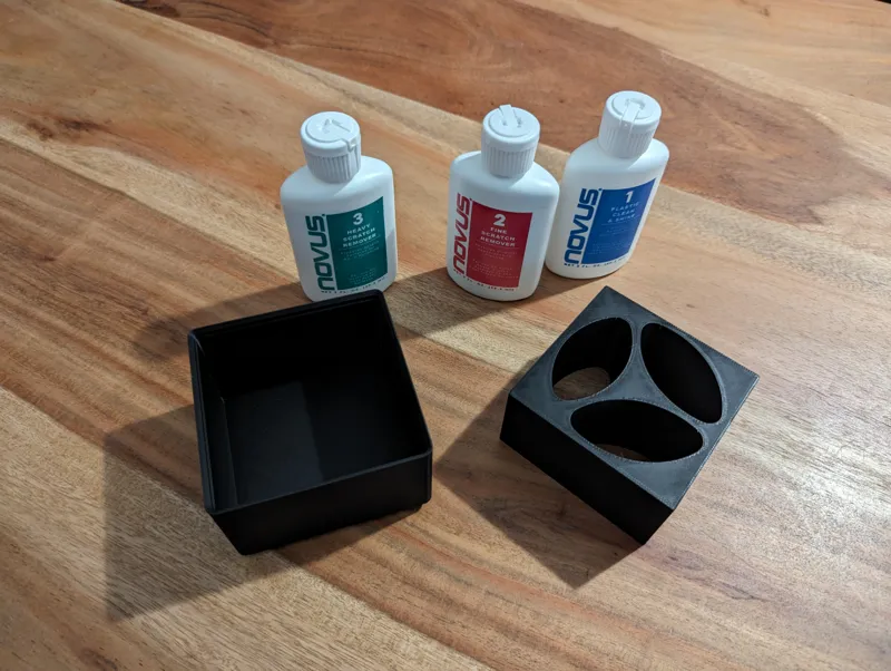 Gridfinity Novus Polish Set Holder