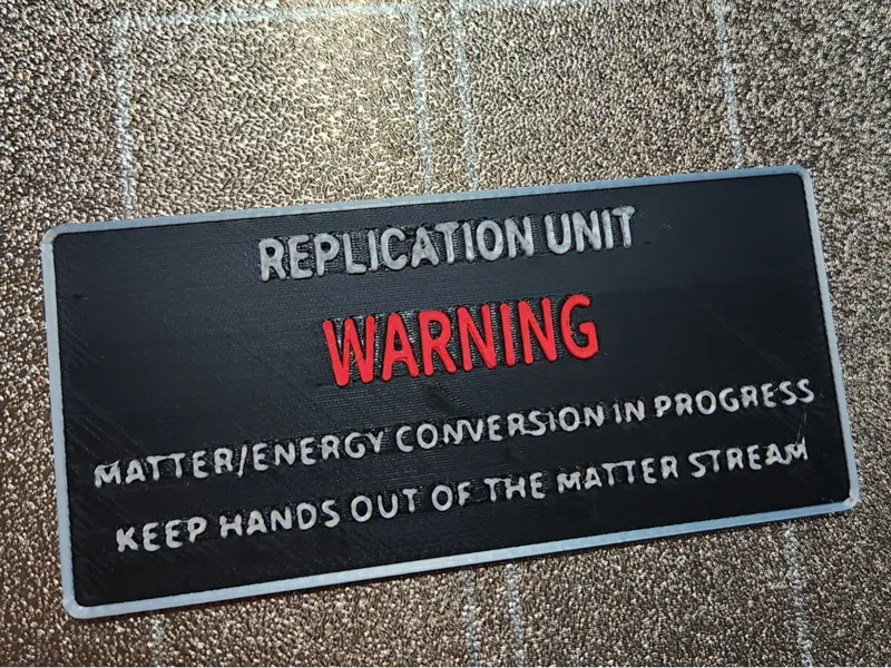 Replicator sign