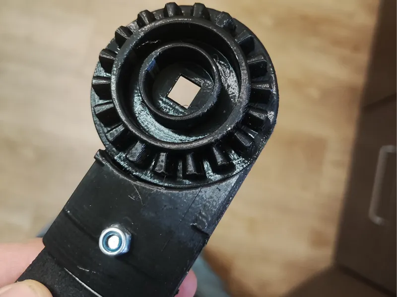 Handle mount for the Gesslein F4 stroller