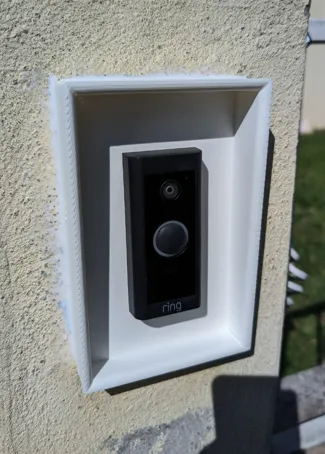 Ring doorbell cover