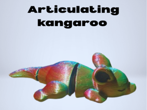 Sleepy Articulating Kangaroo