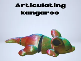 Sleepy Articulating Kangaroo