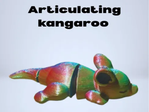 Sleepy Articulating Kangaroo