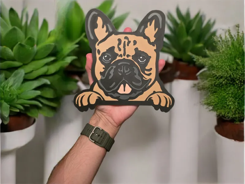 Décoration murale French Bulldog (sans AMS)