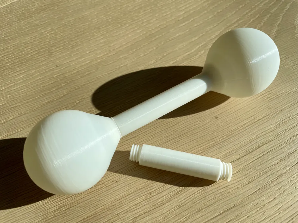 Double-sided Baby Rattle Toy by lafin - MakerWorld