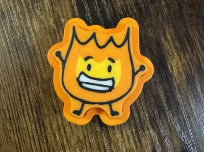 Firey from BFDI Clicker - Battle for Dream Island