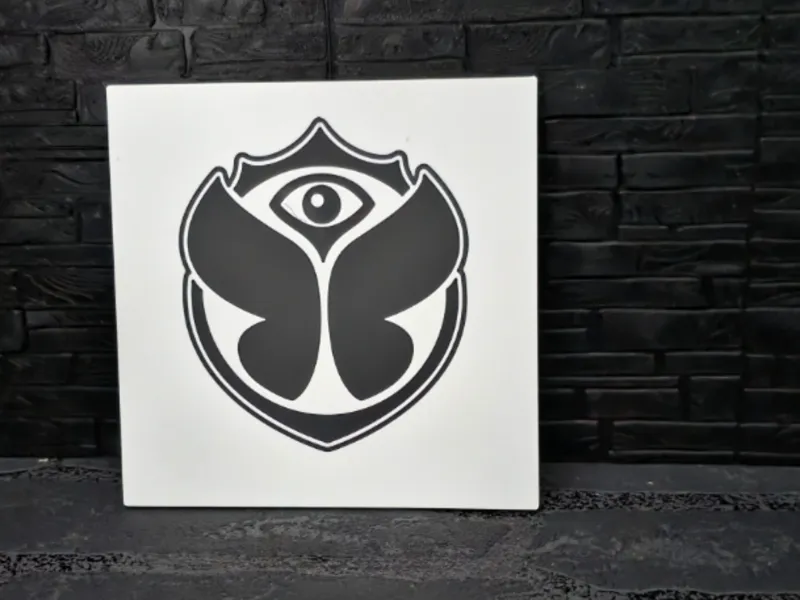 Magnet Schild " Tomorrowland Logo "