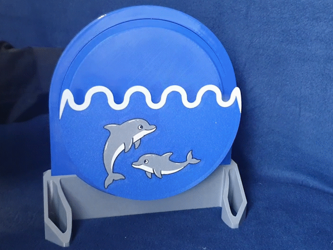 Happy Jumping Dolphin Automaton toy