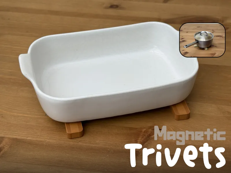 Magnetic Trivet Pot Stand