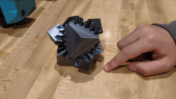 fidget gear cube