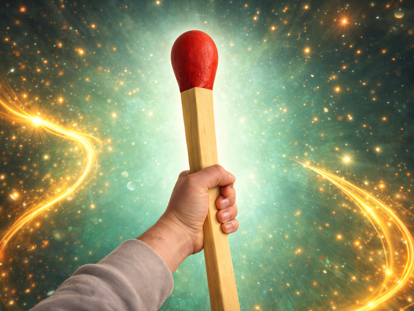 Miniatura 1 do modelo 3D Giant Matchstick