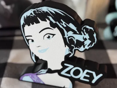 Kpop Demon Hunters Zoey Lightbox