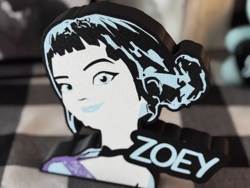 Kpop Demon Hunters Zoey Lightbox