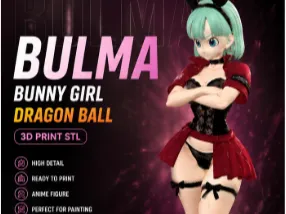 Bulma Bunny Girl Figure  Dragon Ball