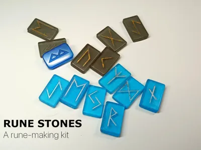 Rune Stones | Elder Futhark | Making Kit