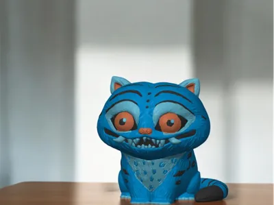 Statua Gatto Derpy Kpop Demon Hunter