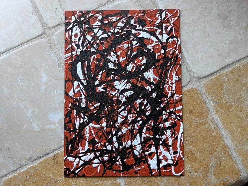 Jackson Pollock's "Free Form" - HueForge Edition