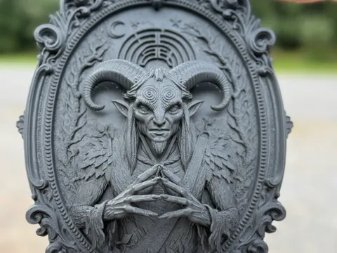 Marco decorativo: Faun from PL in Victorian Frame — referencia de MakerWorld