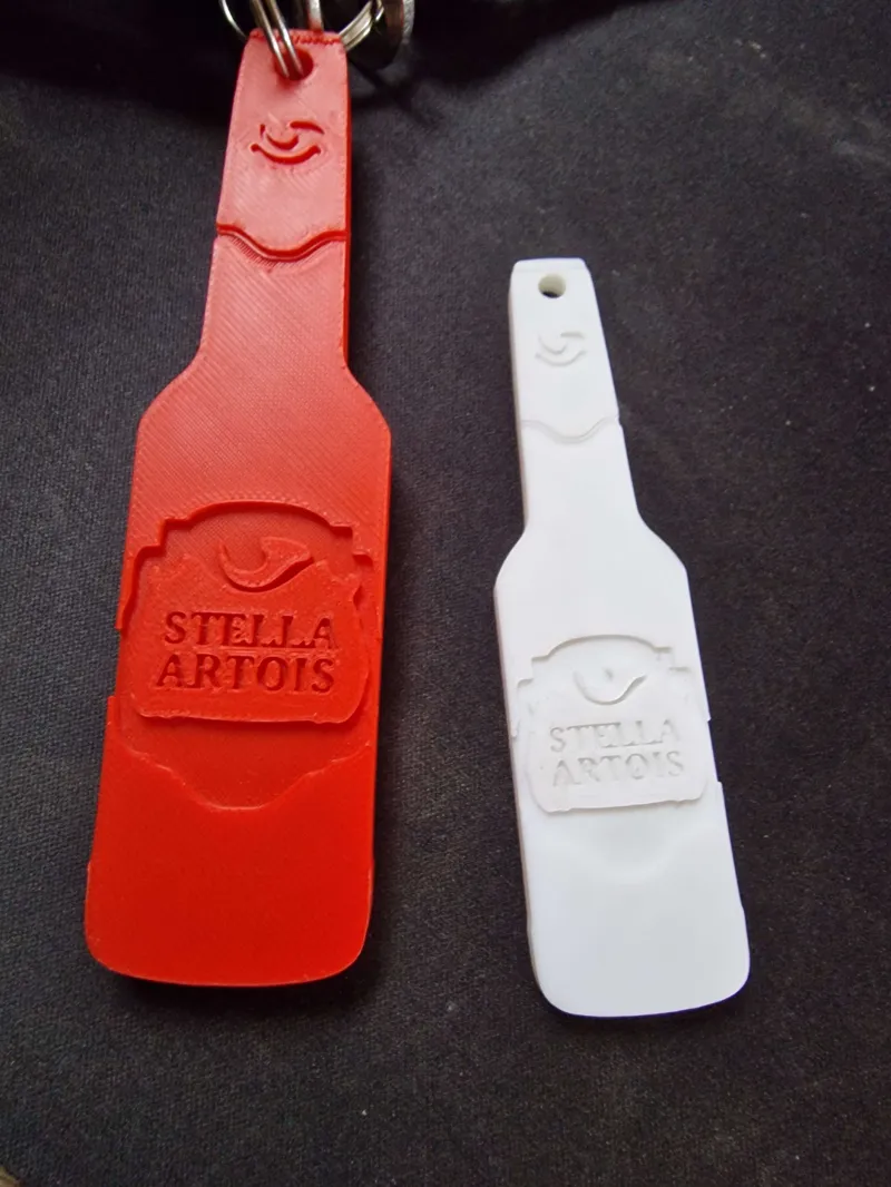 Beerbottle Keychain (Stella Artois)