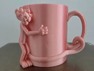 Mug panther rose