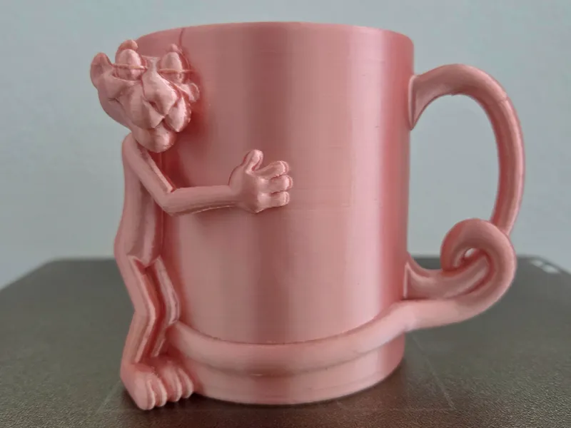 Mug panther rose