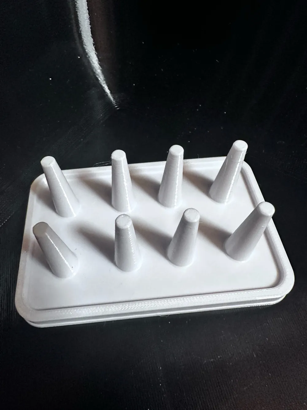 GlassDry 8 – Shot Glass Drying Rack - Free 3D Print Model - MakerWorld