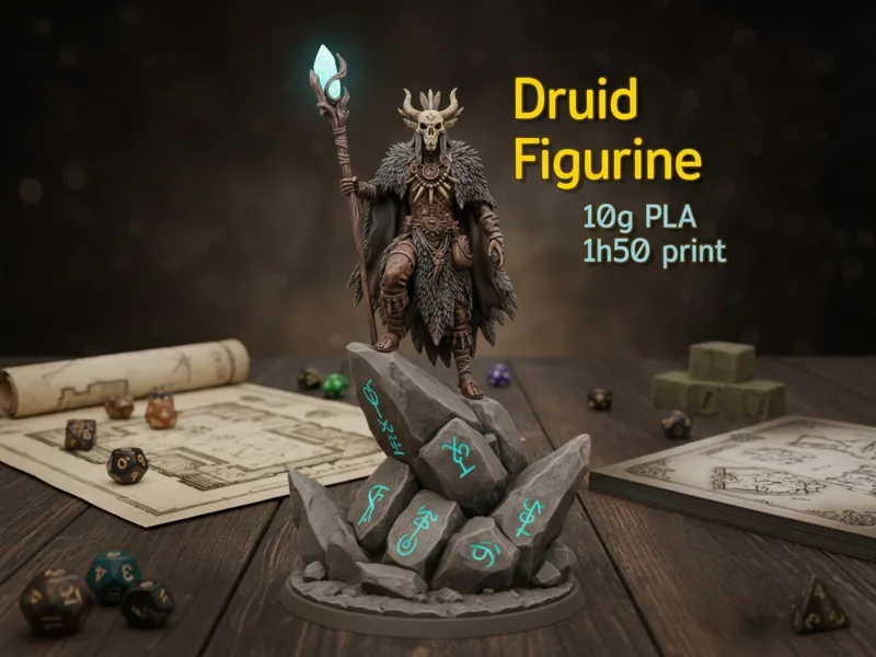 Druid figurine