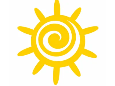 SUN KEYCHAIN