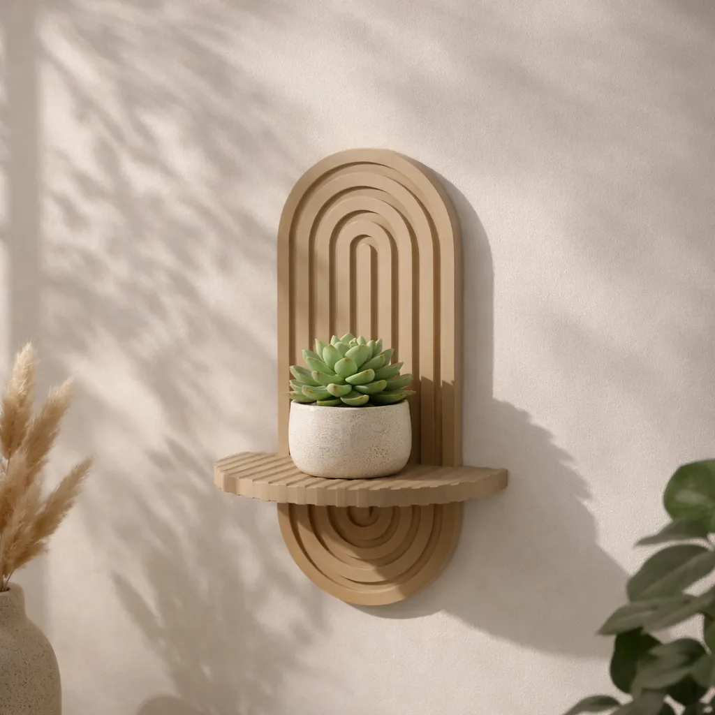 Arched Wall Shelf view 2