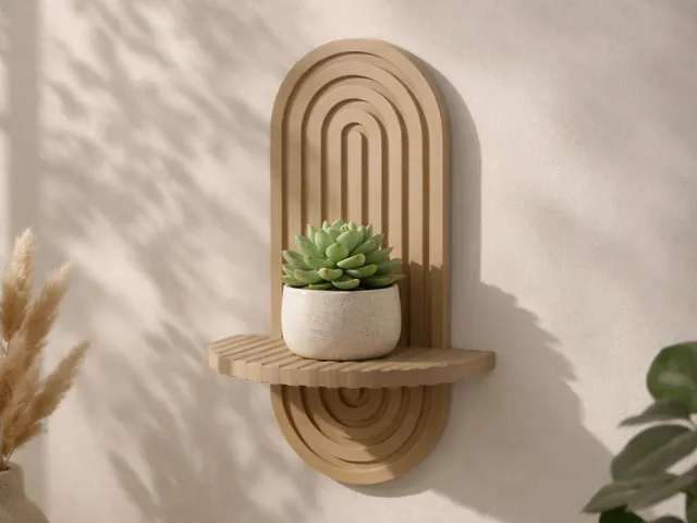 Arched Wall Shelf