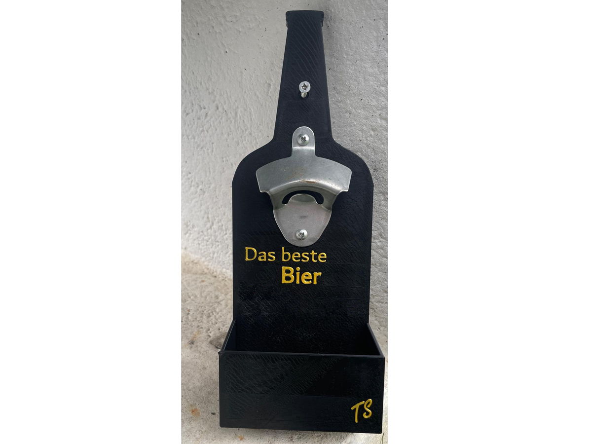 Bieröffnerplatte
