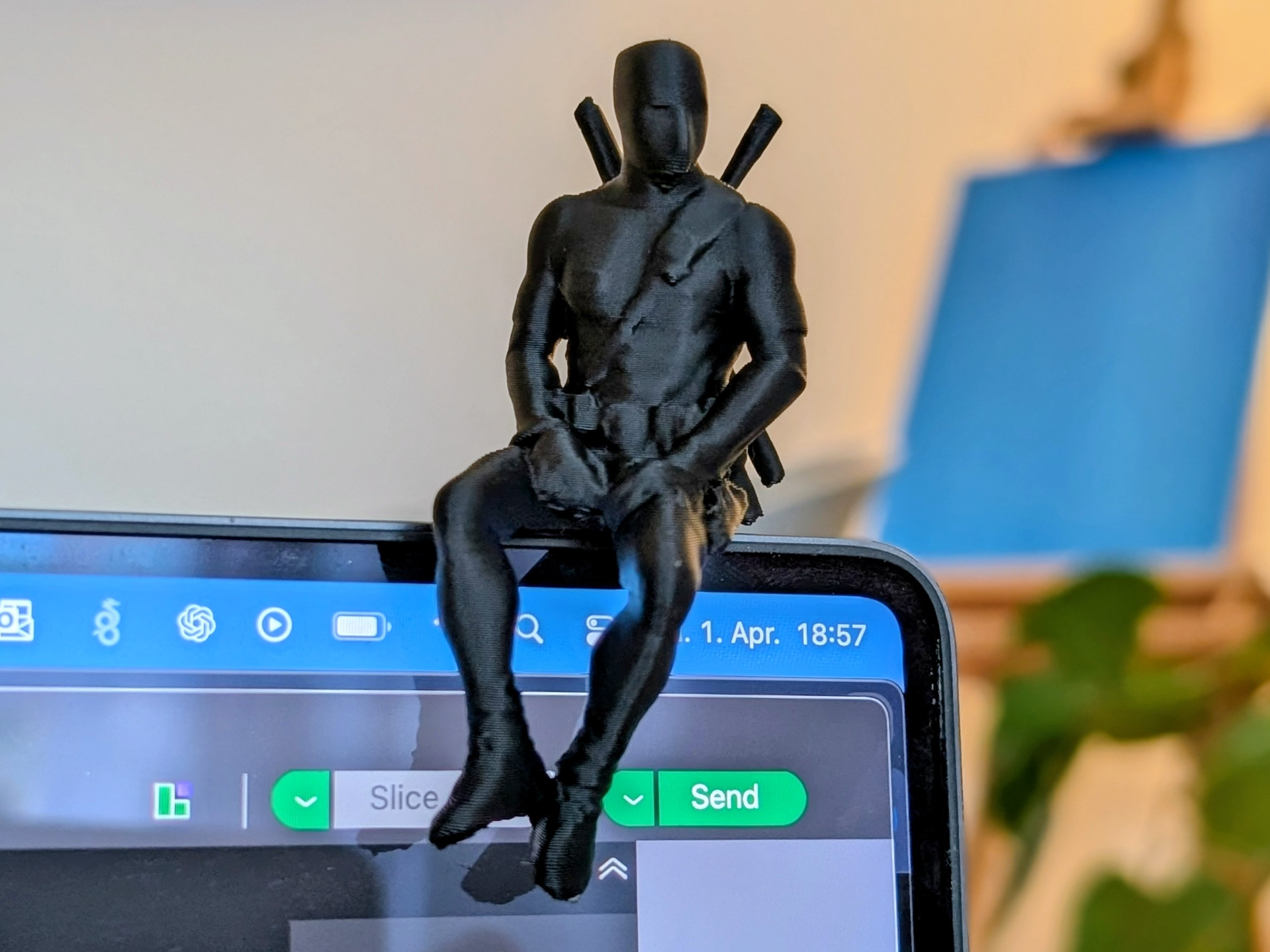 Monitor Deadpool - quick print - just 12g!