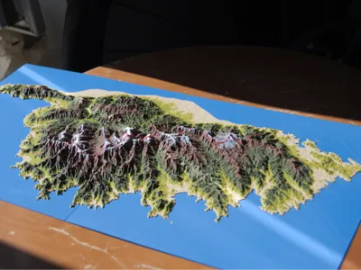 GR20 Corsica Trail Map with GPX Track