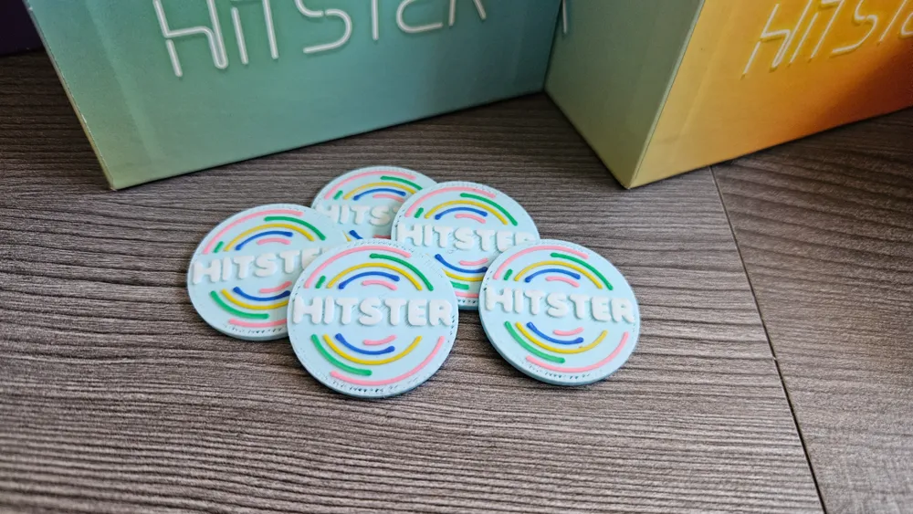Hitster Token - Free 3D Print Model - MakerWorld