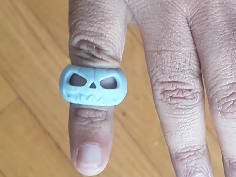 Skull Ring – Bold Skeleton Head Finger Ring